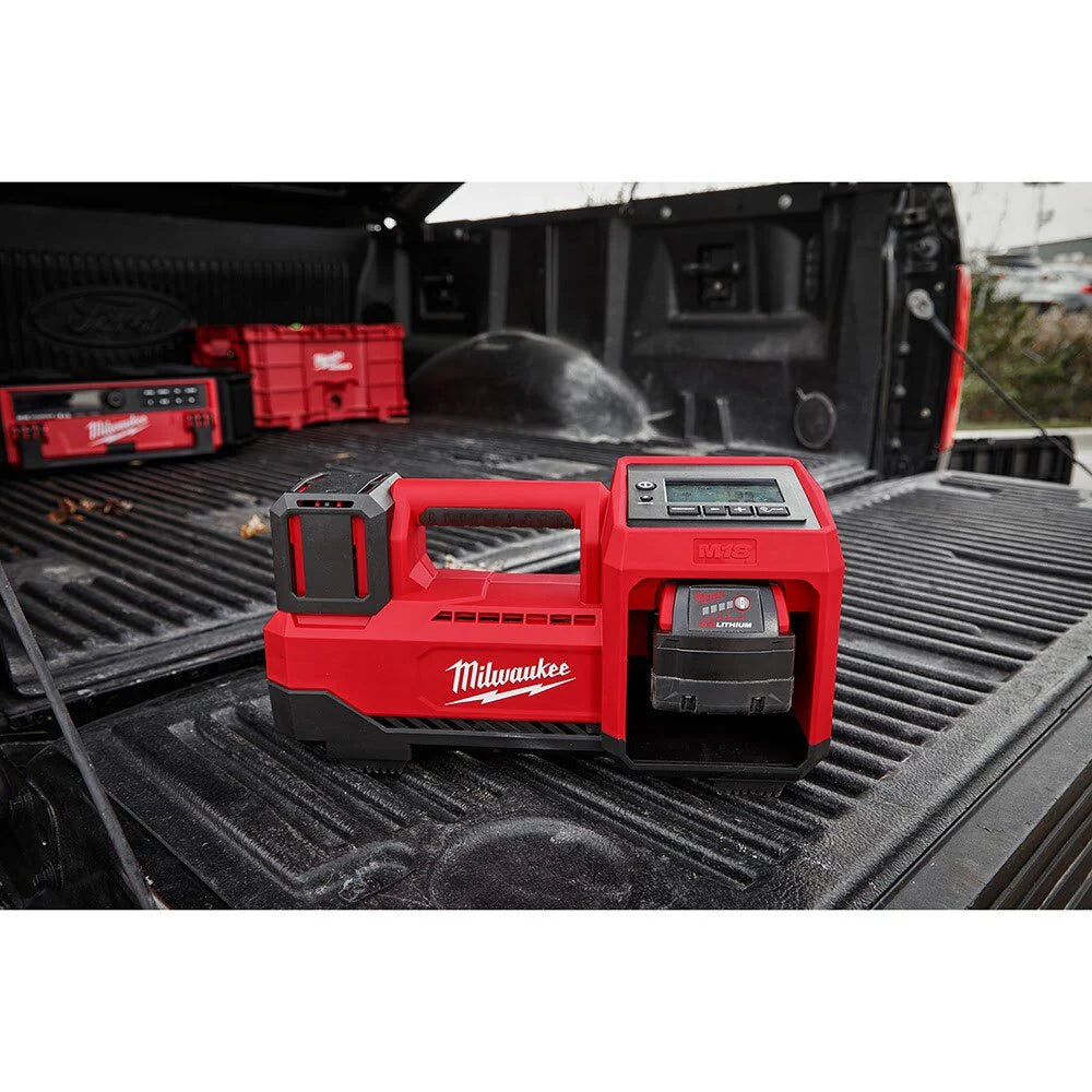 2025 Milwaukee 2848-20 M18 Inflador Compacto de Neumáticos, Solo Herramienta