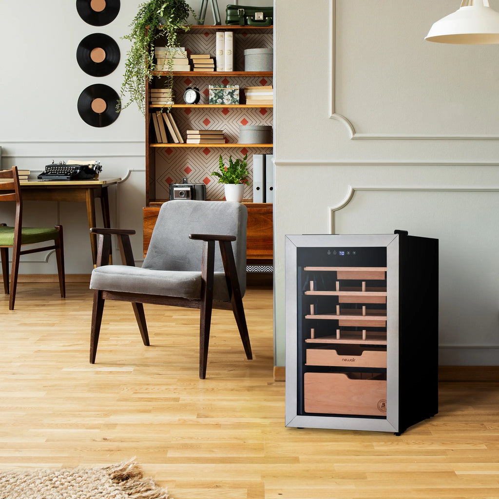 2025 Humidificador Eléctrico para Puros Newair x Boveda – Capacidad para 500 Puros