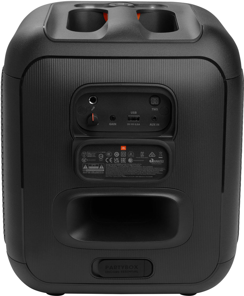 JBL – Altavoz portátil inalámbrico para fiestas Partybox Encore Essential – Negro