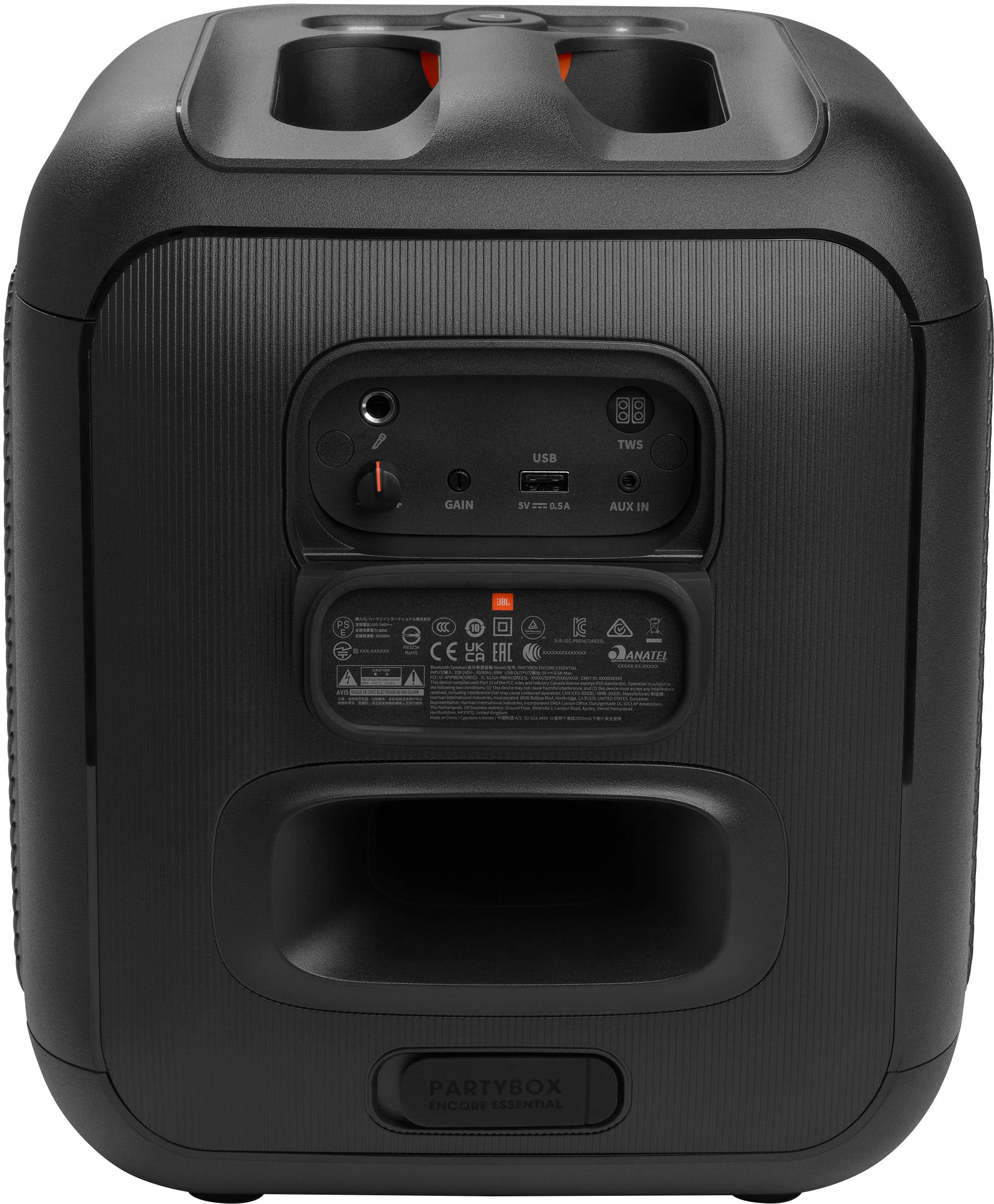 JBL – Altavoz portátil inalámbrico para fiestas Partybox Encore Essential – Negro