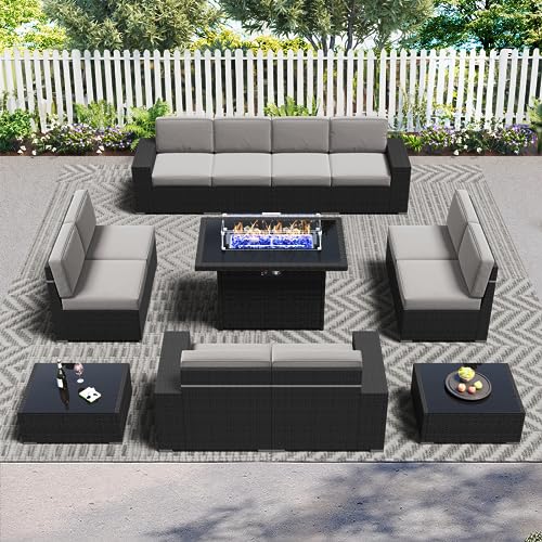 LayinSun Mobiliario de Exterior Seccional para Conversación