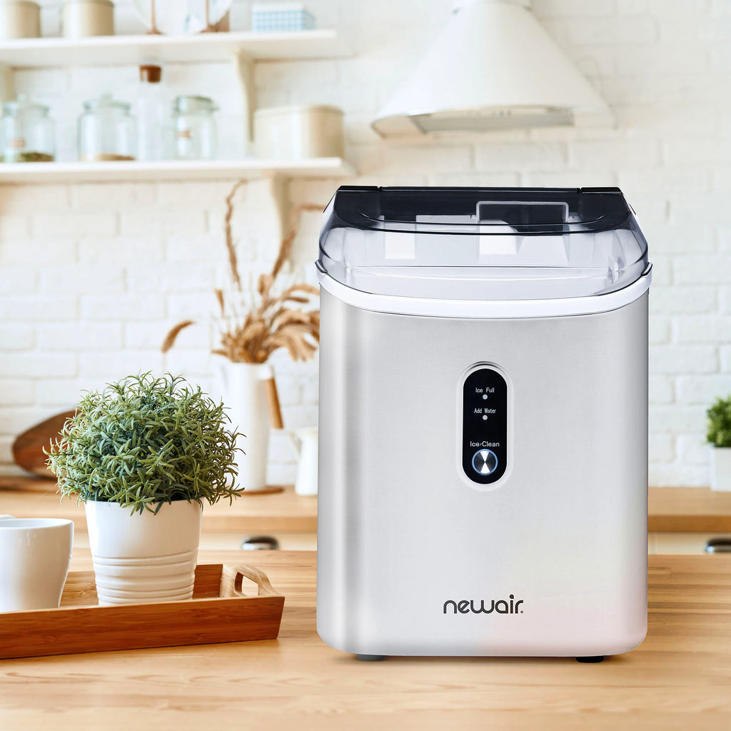 2025 Máquina de Hielo en Trozos de Mostrador Newair® – 33 lb/día