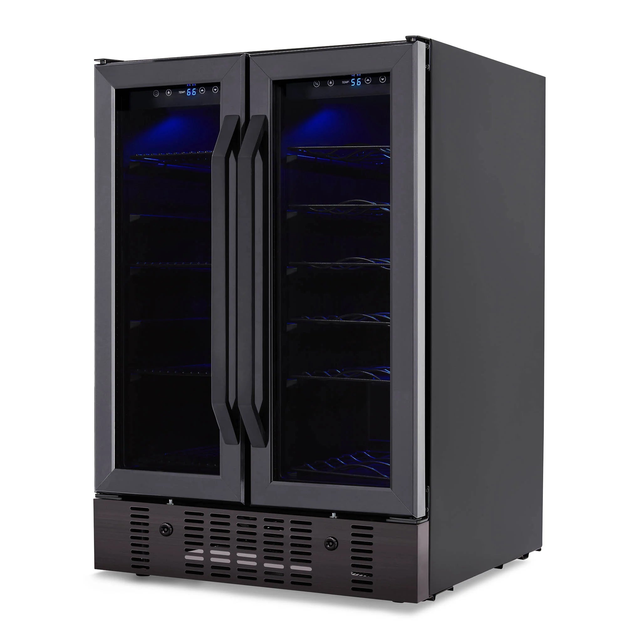 2025 Newair® Refrigerador Empotrable de Doble Zona – 60 Latas y 18 Botellas – 24"