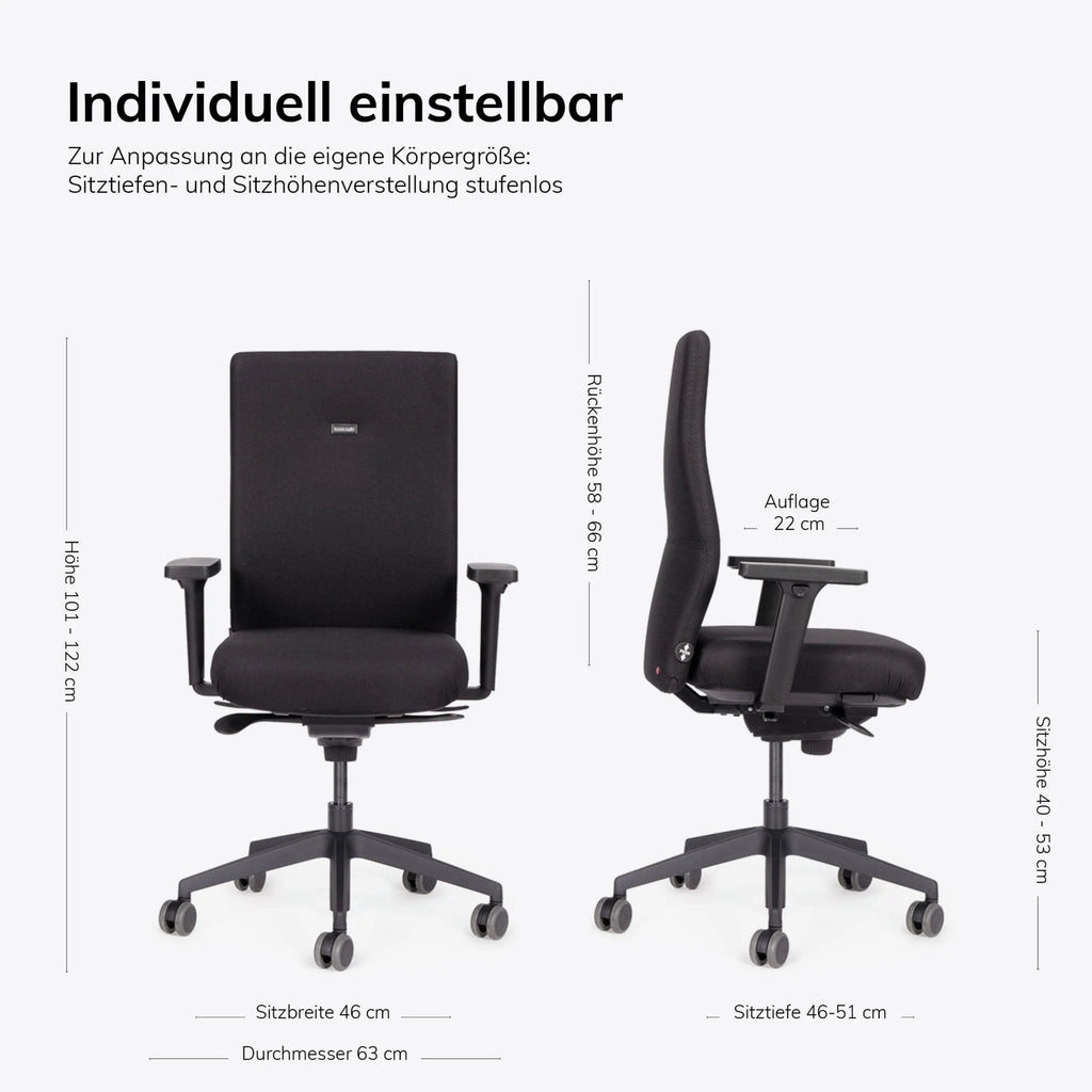 2025 Silla de Oficina Ergonómica lento AG10 StartUP con Brazos – Garantía de 30 Años