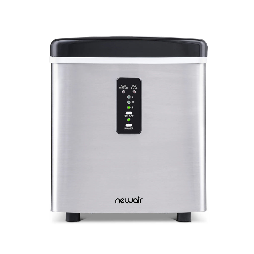 2025 Máquina de Hielo de Encimera Newair® – Cubos de Hielo en Forma de Bala