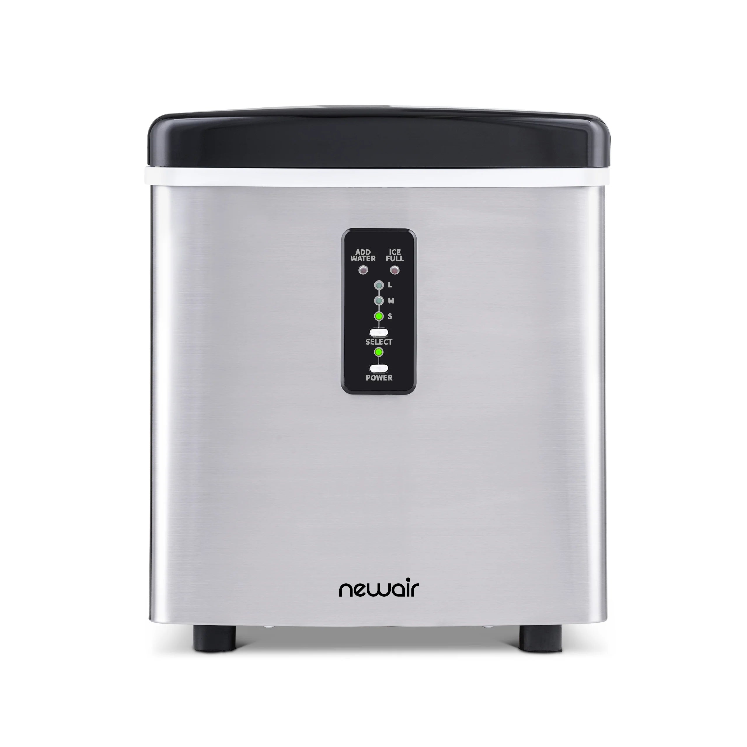 2025 Máquina de Hielo de Encimera Newair® – Cubos de Hielo en Forma de Bala