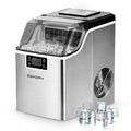 2025 Máquina de hielo compacta EUHOMY 14" Cube – Grosor de hielo ajustable con depósito de agua