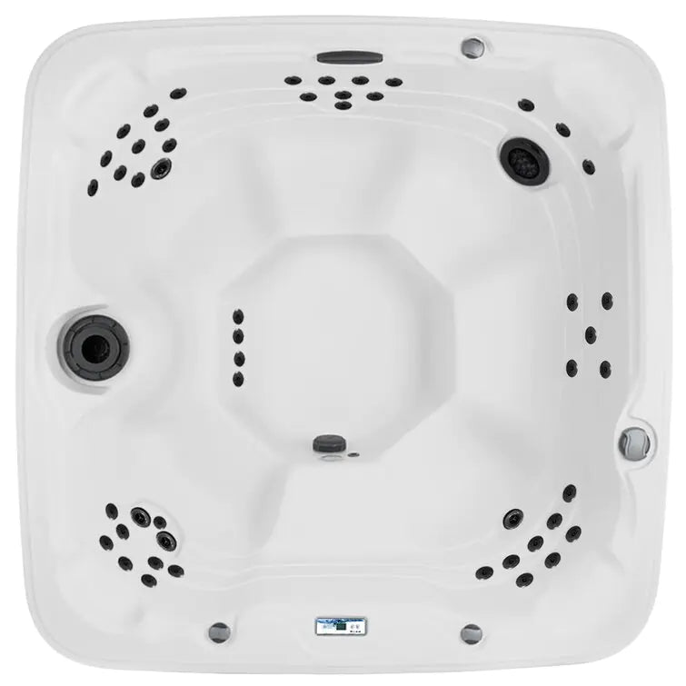 Lifesmart Spas – Spa 230 Voltios, 7 personas, 65 chorros con ozonizador – Color Espresso