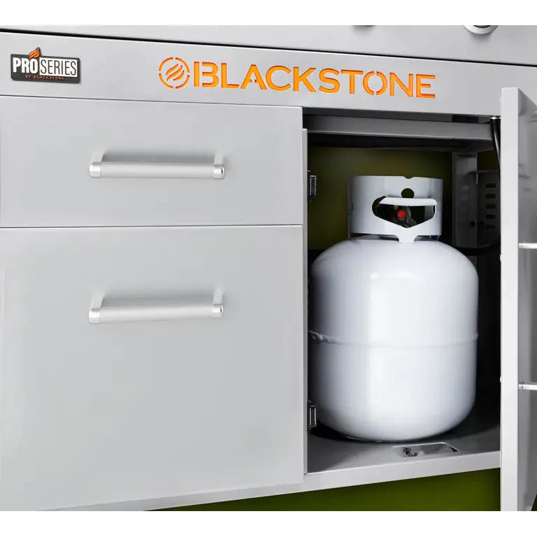 Blackstone ProSeries Estación de Cocina con Plancha de 4 Quemadores de 36" con Campana