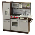 Cocina de Juego KidKraft Uptown Elite Espresso con Luces y Sonidos