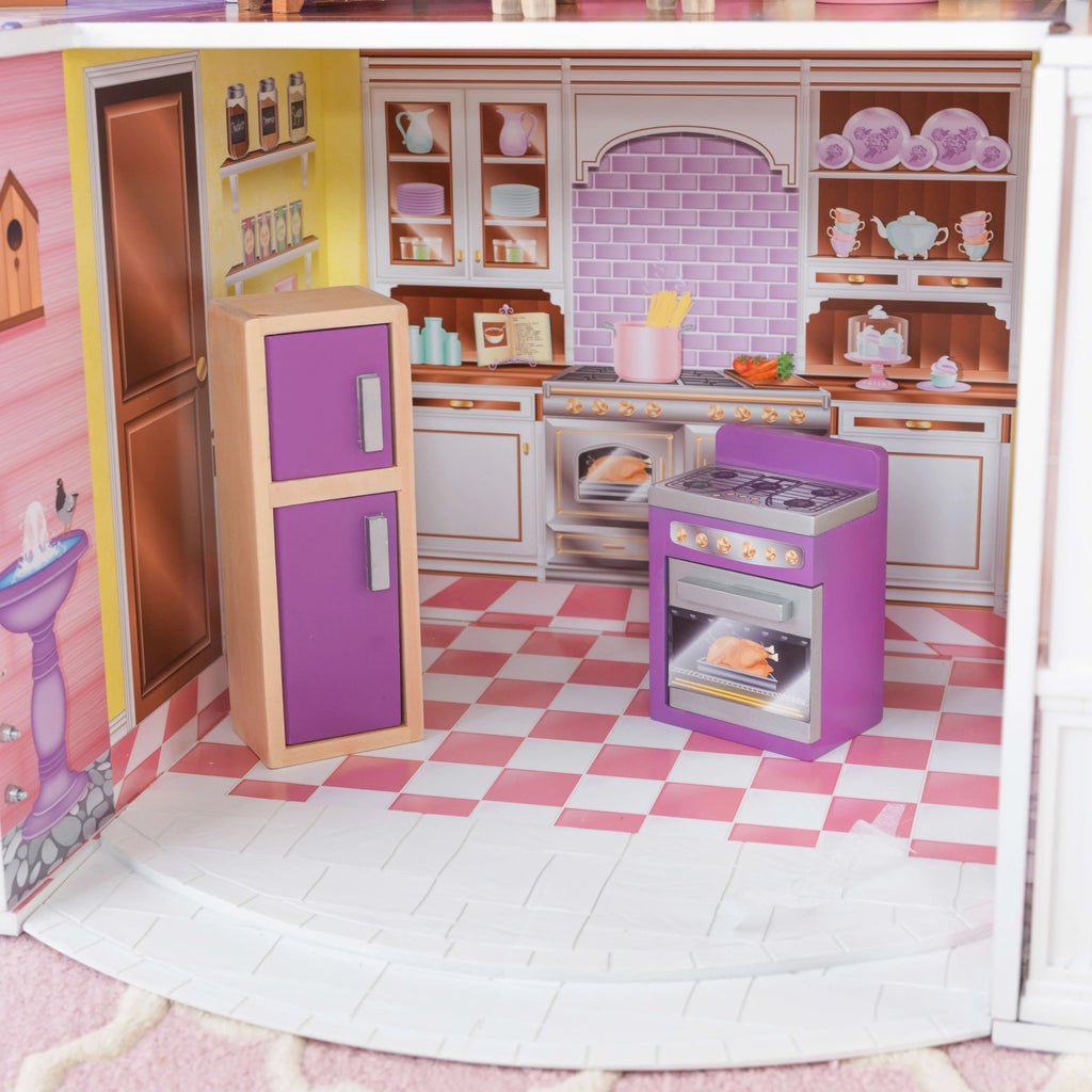 Casa de Muñecas KidKraft Country Estate de Madera con 31 Accesorios