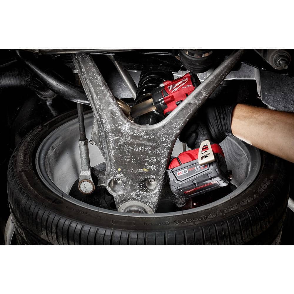 M18 FUEL GEN-3 Llave de impacto compacta inalámbrica de 18 V con motor sin escobillas y anillo de fricción de 1/2 pulgada (solo herramienta) 2855-20