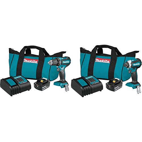 Makita XFD131 Kit de Taladro-Atornillador Inalámbrico sin Escobillas 18V LXT de 1/2" (3.0Ah)