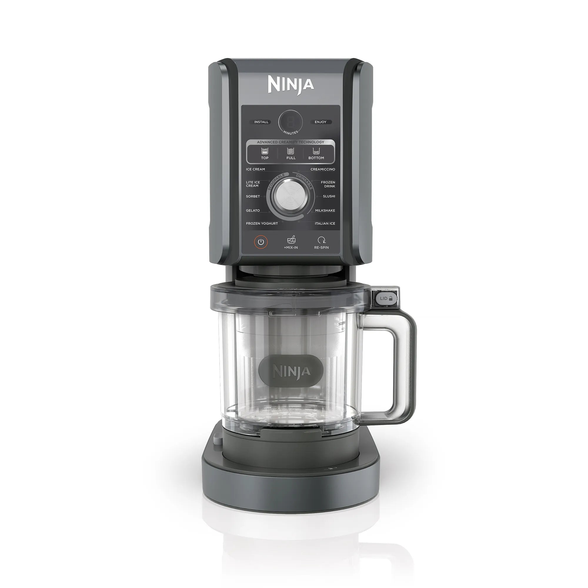 2025 Ninja CREAMi Deluxe 11 en 1 Máquina para helados y delicias congeladas