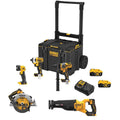 2025 Kit de Herramientas 5 en 1 20V MAX Sin Cable con Motor Sin Escobillas, Baterías de 4.0Ah (2) y Cargador DCKTS599M2