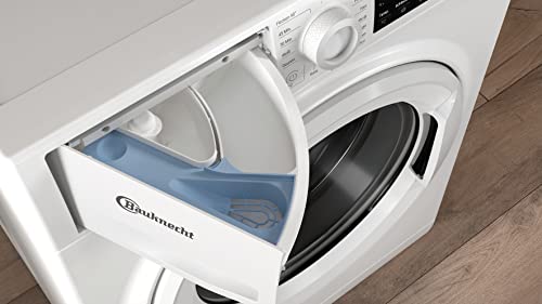 2025 Bauknecht BPW 814 A Lavadora de carga frontal / 8 kg / Eliminación potente de manchas / Clean Plus / Ciclo corto 45' / Anti-Alergia Plus / Detección automática de carga / Opción Extra Touch, Blanco