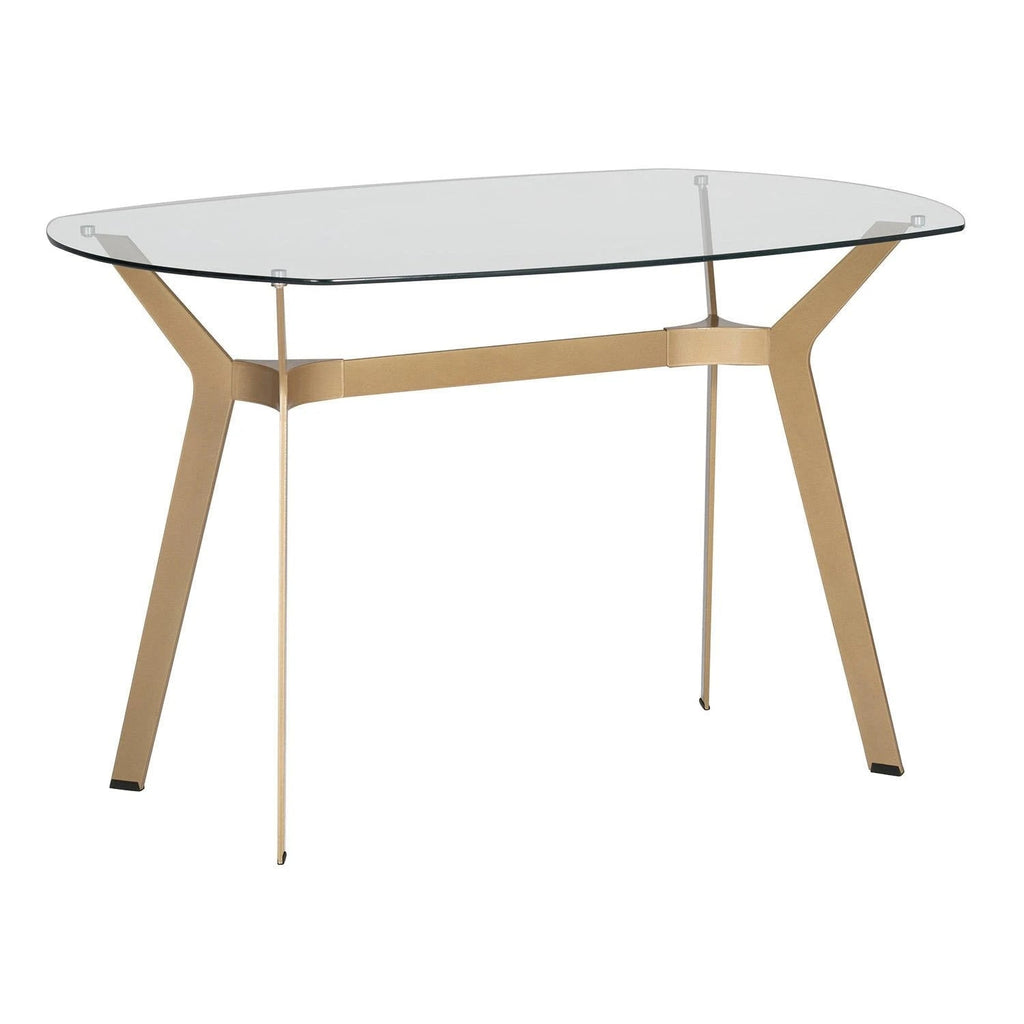Mesa de escritorio/comedor Archtech Modern Glass de 48’’