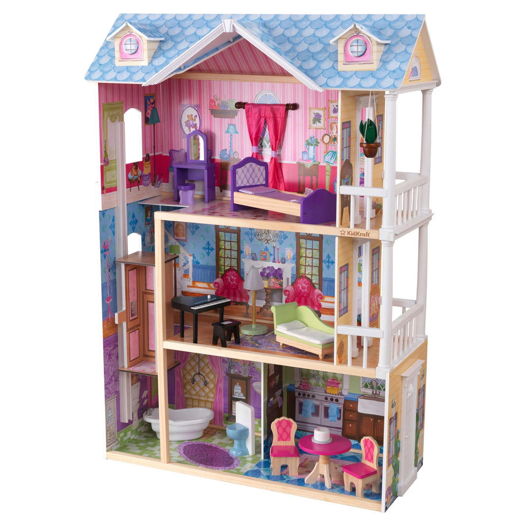 Casa de Muñecas de Madera KidKraft My Dreamy con 14 Accesorios