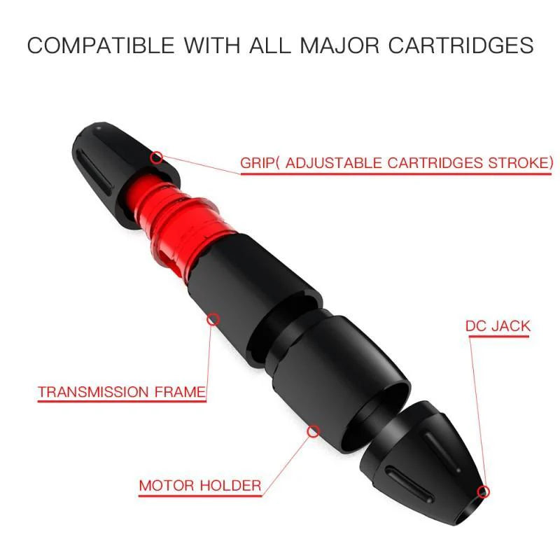 Máquina de Tatuaje Rotativa Tipo Bolígrafo Dragonhawk Mast