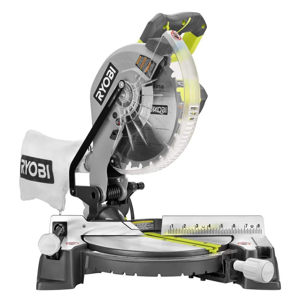 2025 Sierra Ingletadora Compuesta de 10" con Cable y Luz LED de Corte – 14 Amperios | TS1346