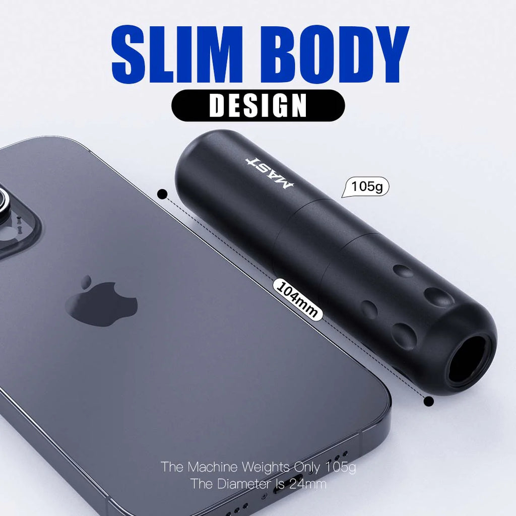 Kit de Bolígrafo de Tatuaje Mast S9 con Motor sin Núcleo y Potente
