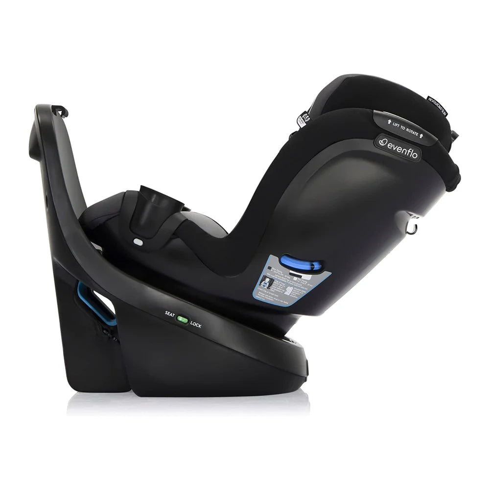 2025 Evenflo Revolve360 Slim 2 en 1 Asiento de Coche Giratorio – Canton