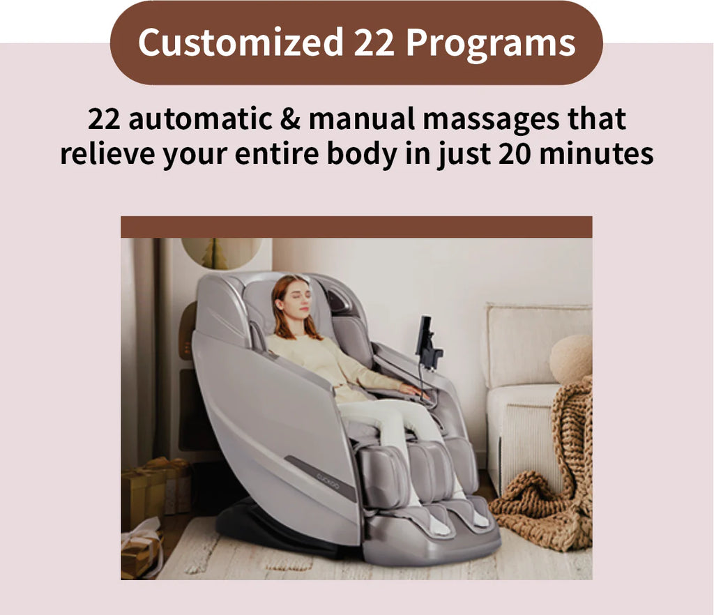 2025 Sillón de masaje Renature 4D (CMS-E410CP)