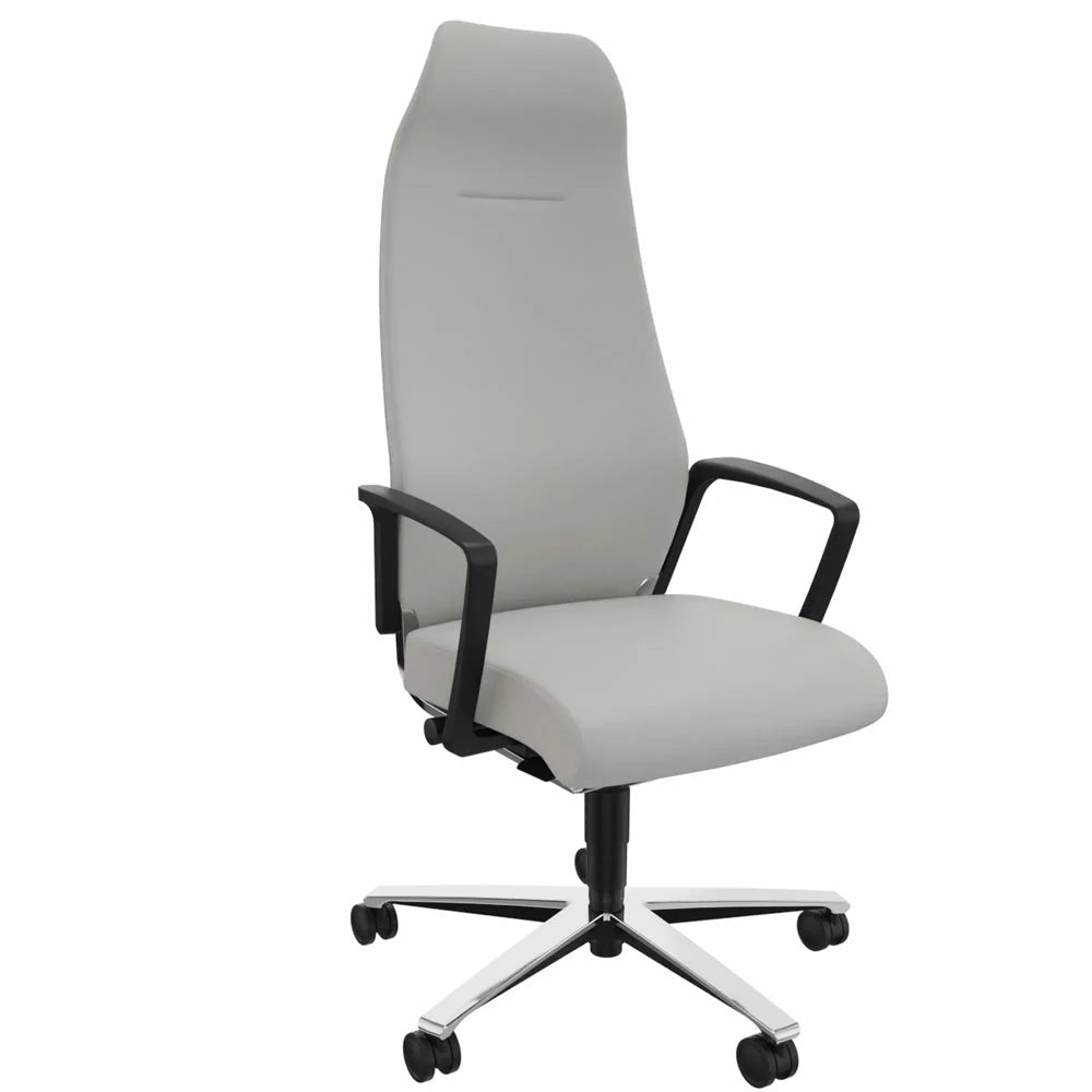 2025 Silla de Oficina Ergonómica Züco Selvio E 0156 Ejecutiva | Respaldo Alto Totalmente Acolchado | Reposacabezas