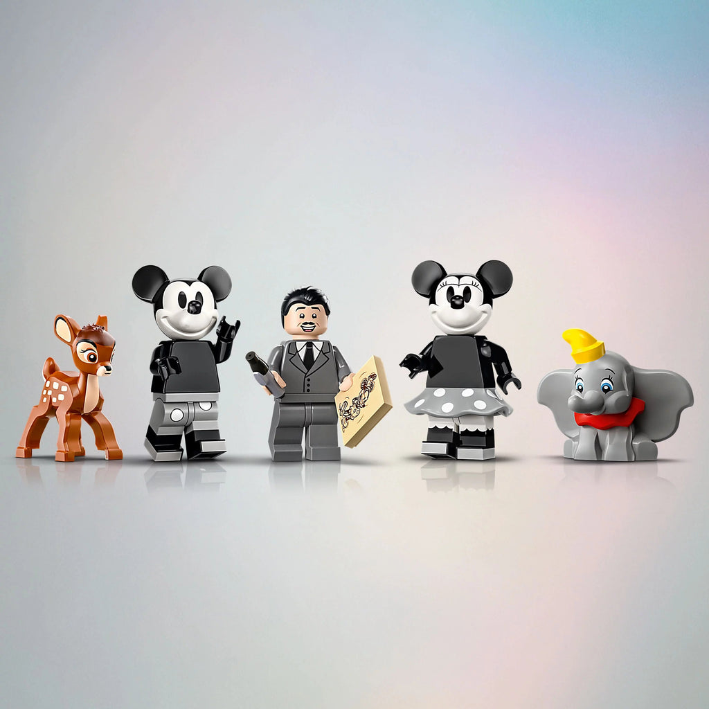 LEGO Disney Cámara Tributo a Walt Disney 43230 Set de Construcción para Fans de Disney, Celebra Disney 100 con una Pieza Coleccionable Perfecta para Jugar y Exhibir, Regalo Divertido para Constructores y Fans Adultos