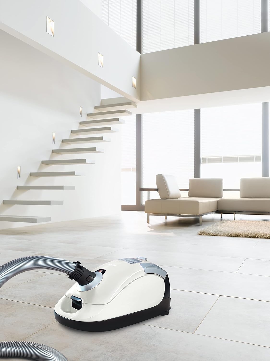 2025 Aspiradora de Trineo Pure Suction Powerline, Blanco Loto