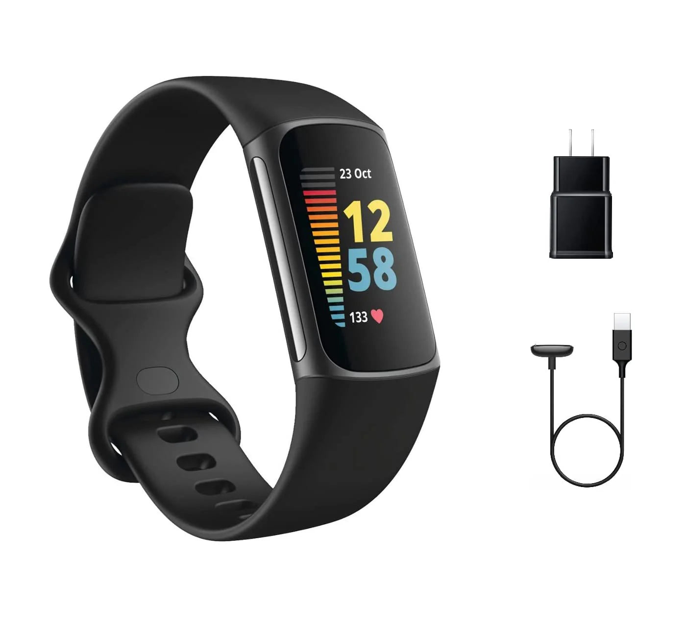 Charge 5 - Rastreador de Fitness Avanzado con GPS y Frecuencia Cardíaca