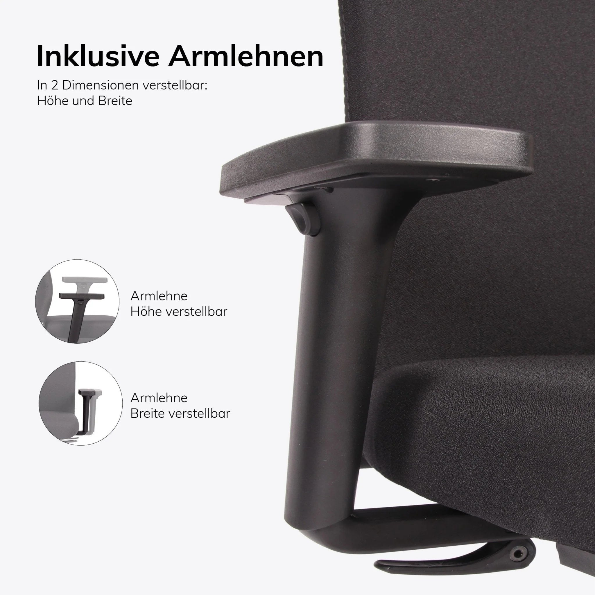 2025 Silla de Oficina Ergonómica lento Agilis AG10 | Gama de Colores | Tejido Bondai | Reposabrazos