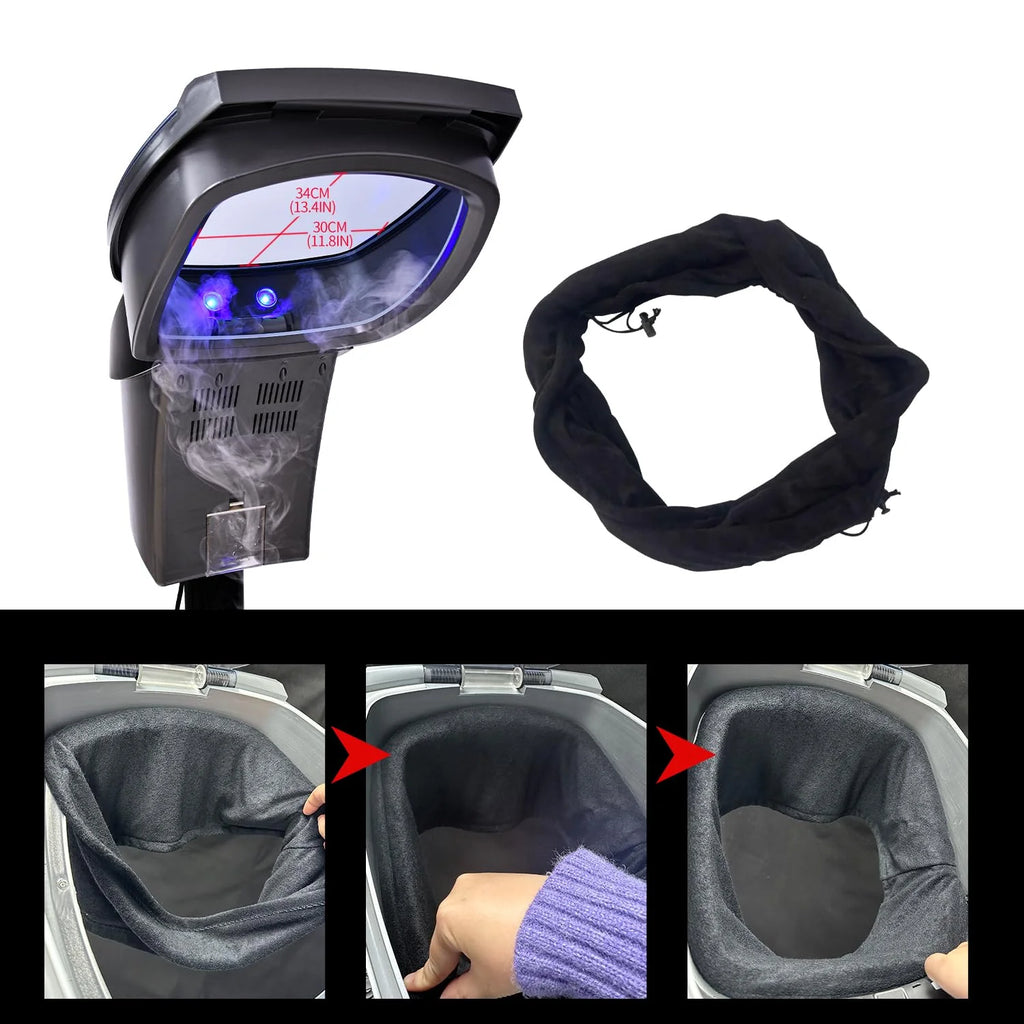 Vaporizador Profesional para Salones de Belleza – Generador de Micro-Niebla con Ozono O3, Acelerador de Coloración y Tratamiento Capilar