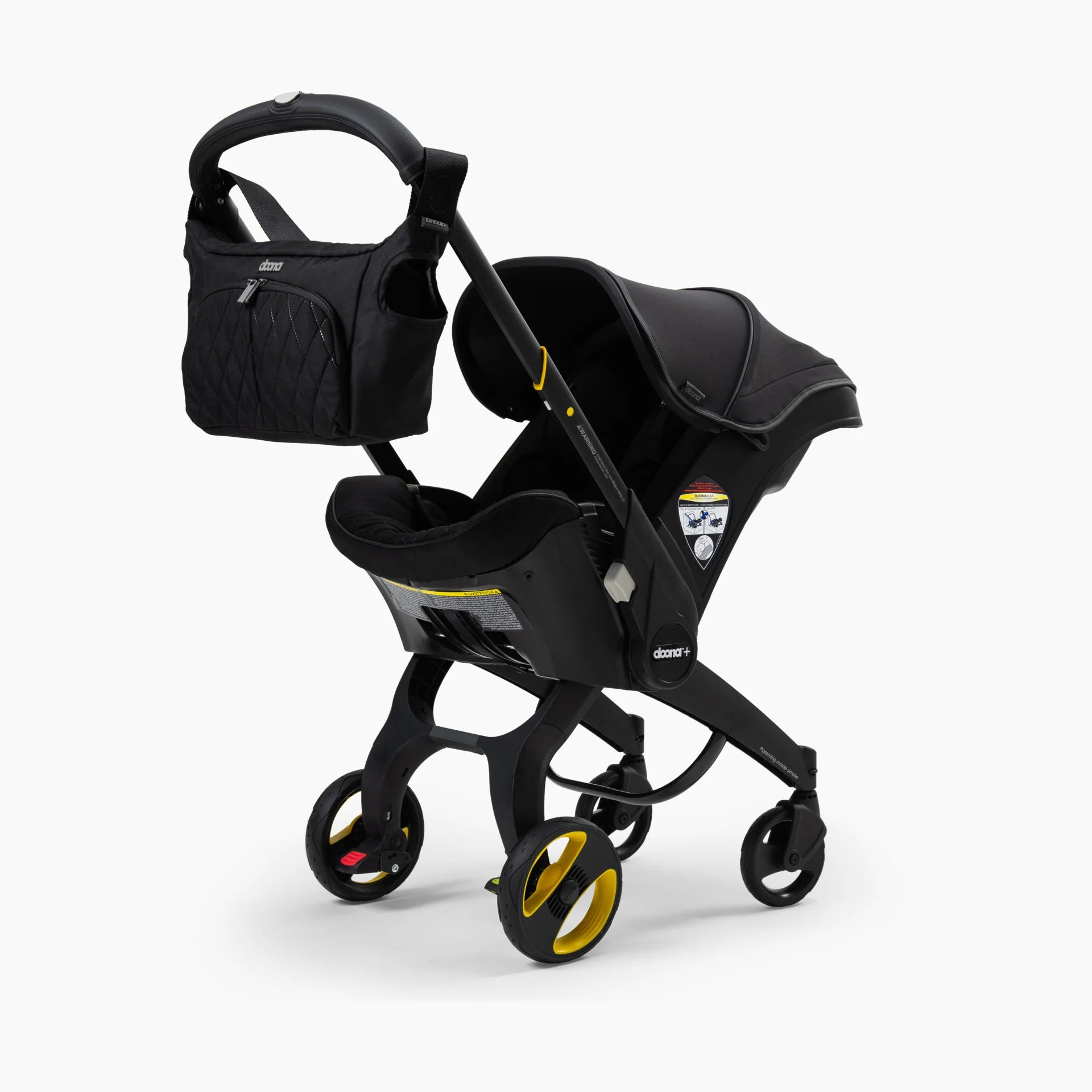 2025 Doona Asiento de Auto para Bebé + Cochecito – Edición Midnight
