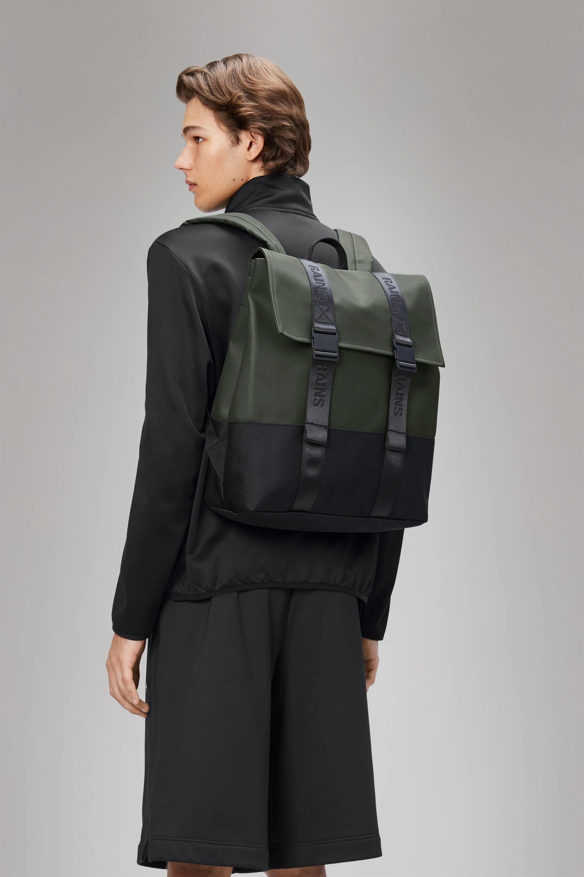2025 Trail MSN Bag – Mochila Deportiva para Portátil con Estilo de Maletín Escolar – Tejido PU – Para Portátil de hasta 16" – Acolchada y Resistente al Clima