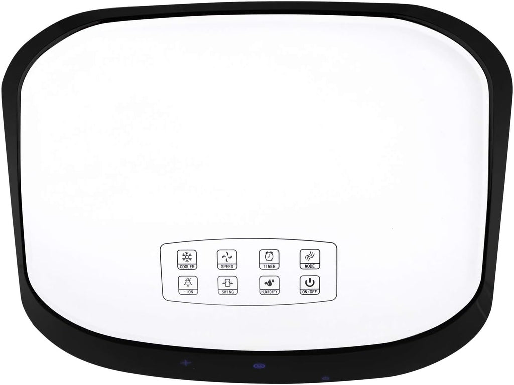 Orbegozo Air 52 – Aire Acondicionado Evaporativo 3 en 1, Depósito de 10 L, 65 W, 3 Velocidades, Temporizador Máximo de 8 Horas, Control Remoto, Acumuladores Fríos, Blanco