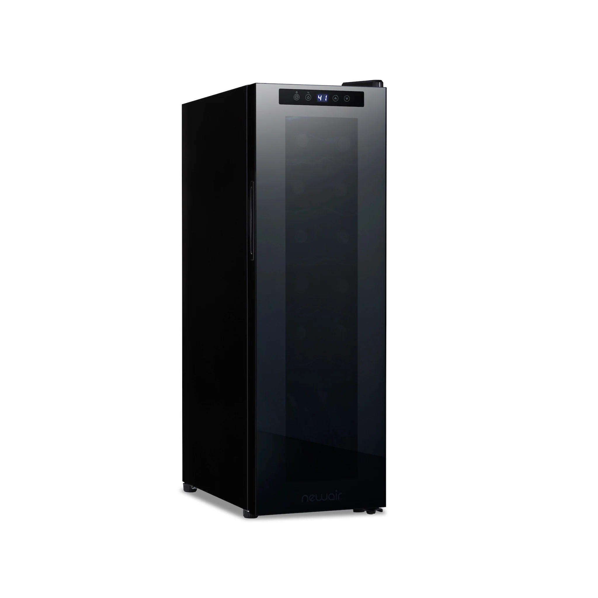2025 Refrigerador de Vinos Independiente Newair® Negro – 12 Botellas – 13,6"