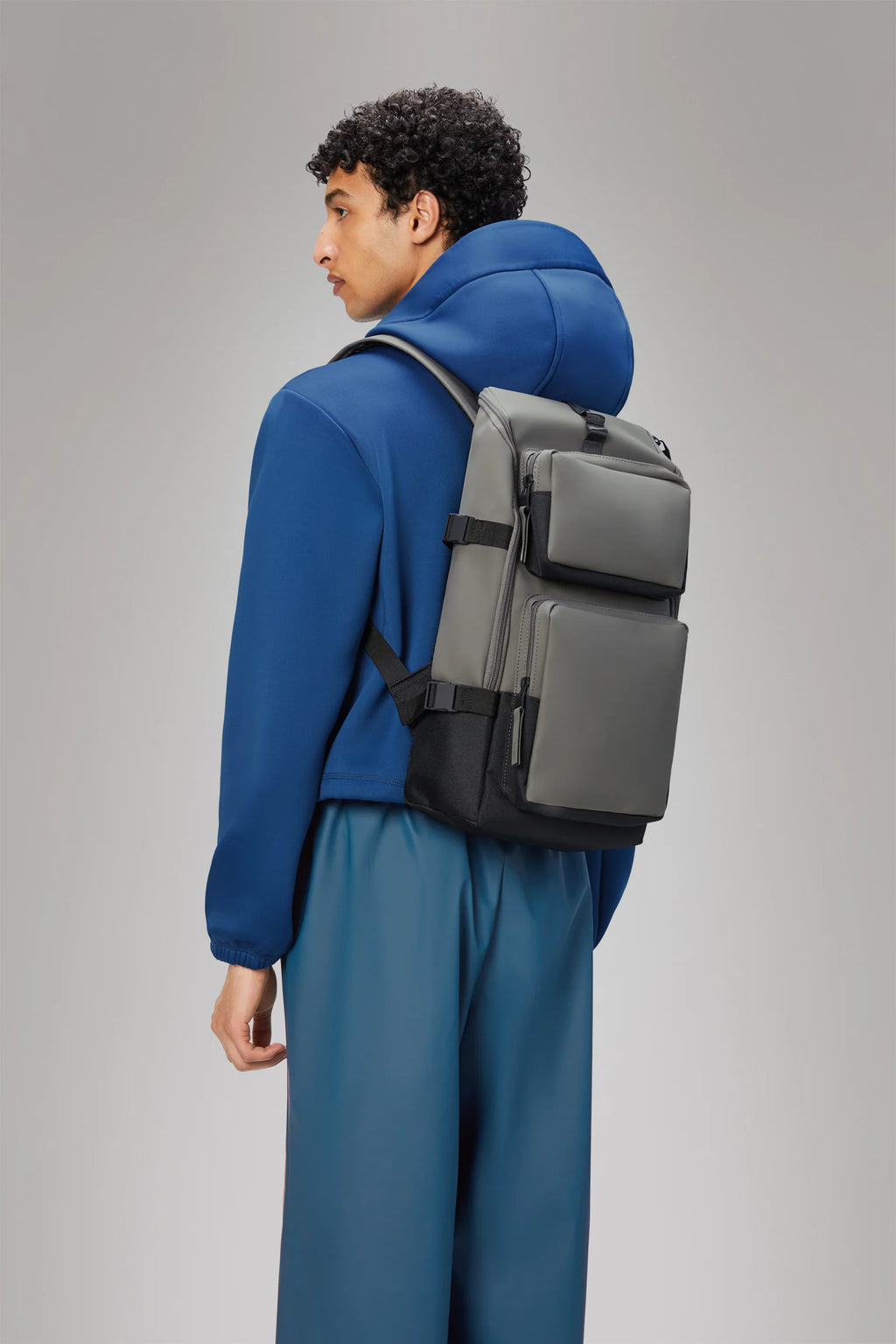 2025 Mochila Trail Cargo – Mochila Versátil y Resistente con Compartimento para Portátil de 13" y Bolsillos Exteriores Adicionales, en Tejido PU Impermeable