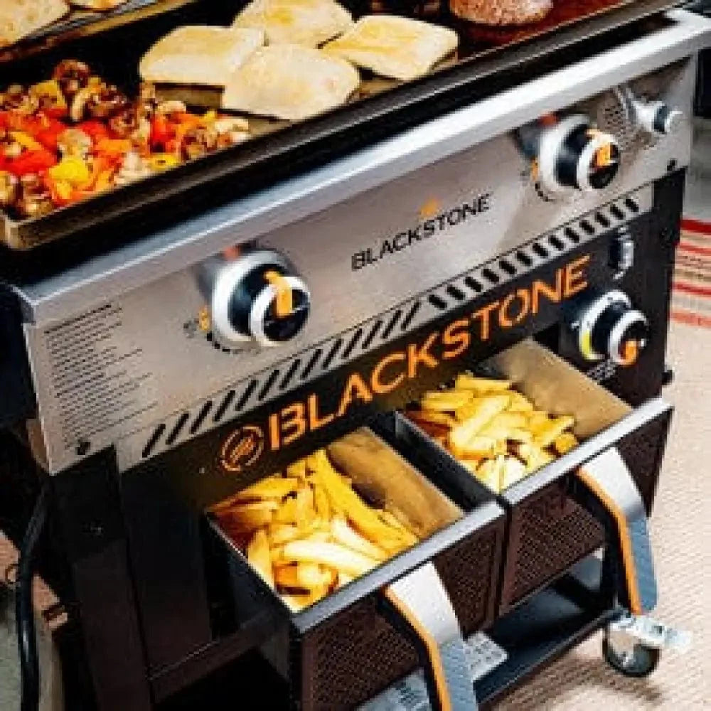 2025 Blackstone Plancha Combo 28" con Freidora de Aire y Tapa