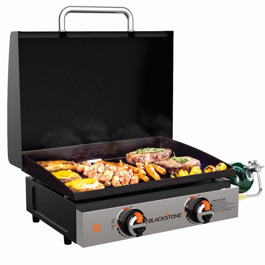2025 Blackstone Plancha de Mesa Original 22" con Tapa – La Única Plancha Portátil que Necesitas