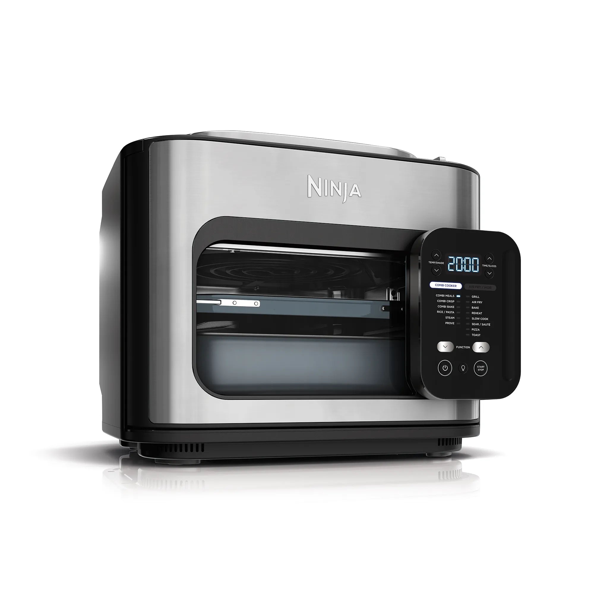2025 Descubre el Ninja Combi™ 14 en 1 – el único multicooker todo en uno, horno, freidora de aire caliente y mucho más, que prepara en solo 15 minutos comidas completas perfectas para toda la familia.