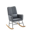 Silla Mecedora con Reposabrazos Reclinable