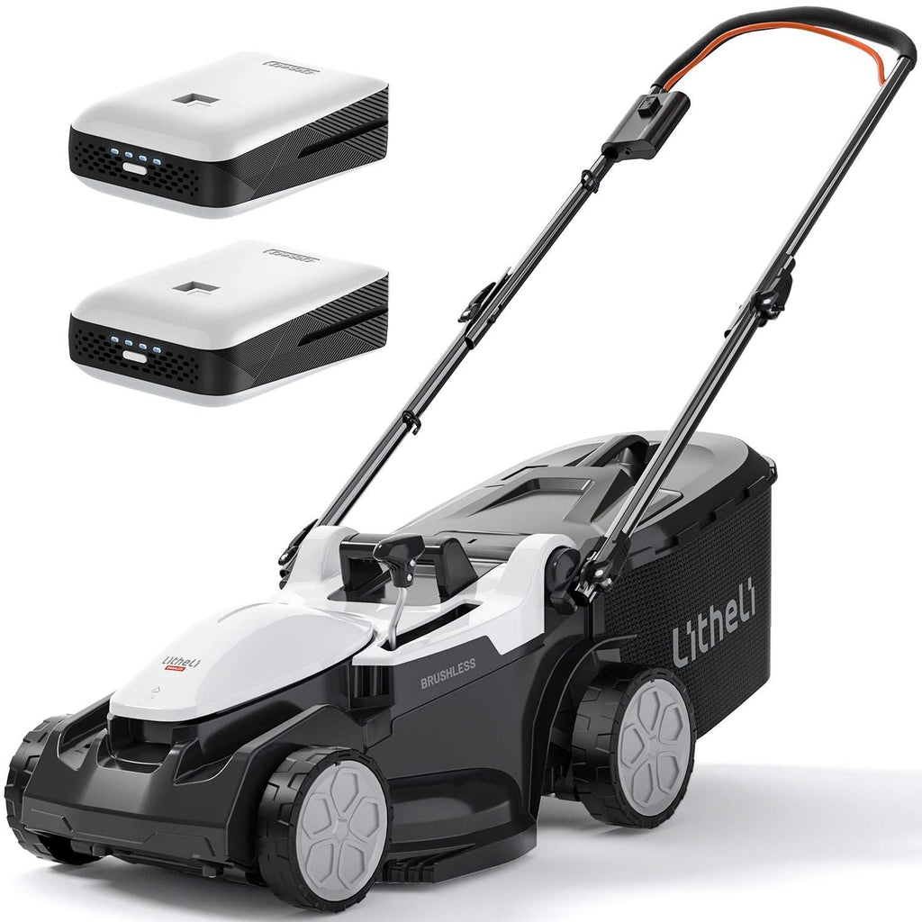 2025 Cortacésped inalámbrico U20 37 cm 2 × 20V con opciones de motor brushless o con escobillas y baterías de 4,0 Ah
