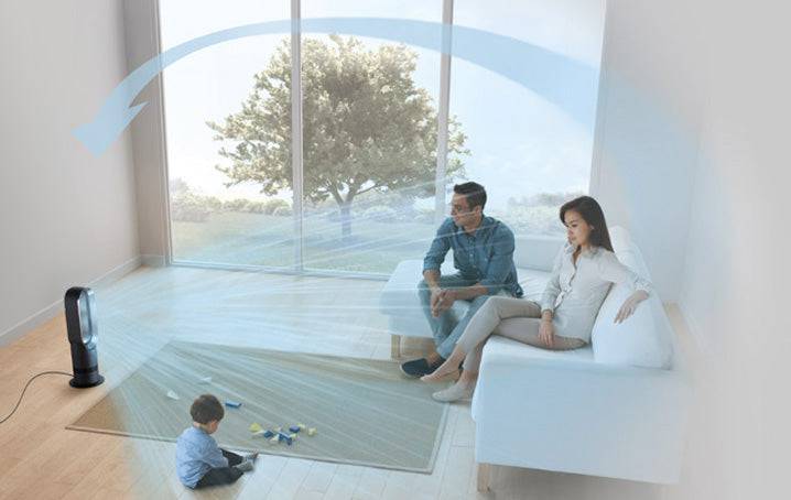 2025 Calefactor ventilador Dyson AM09 (Negro)