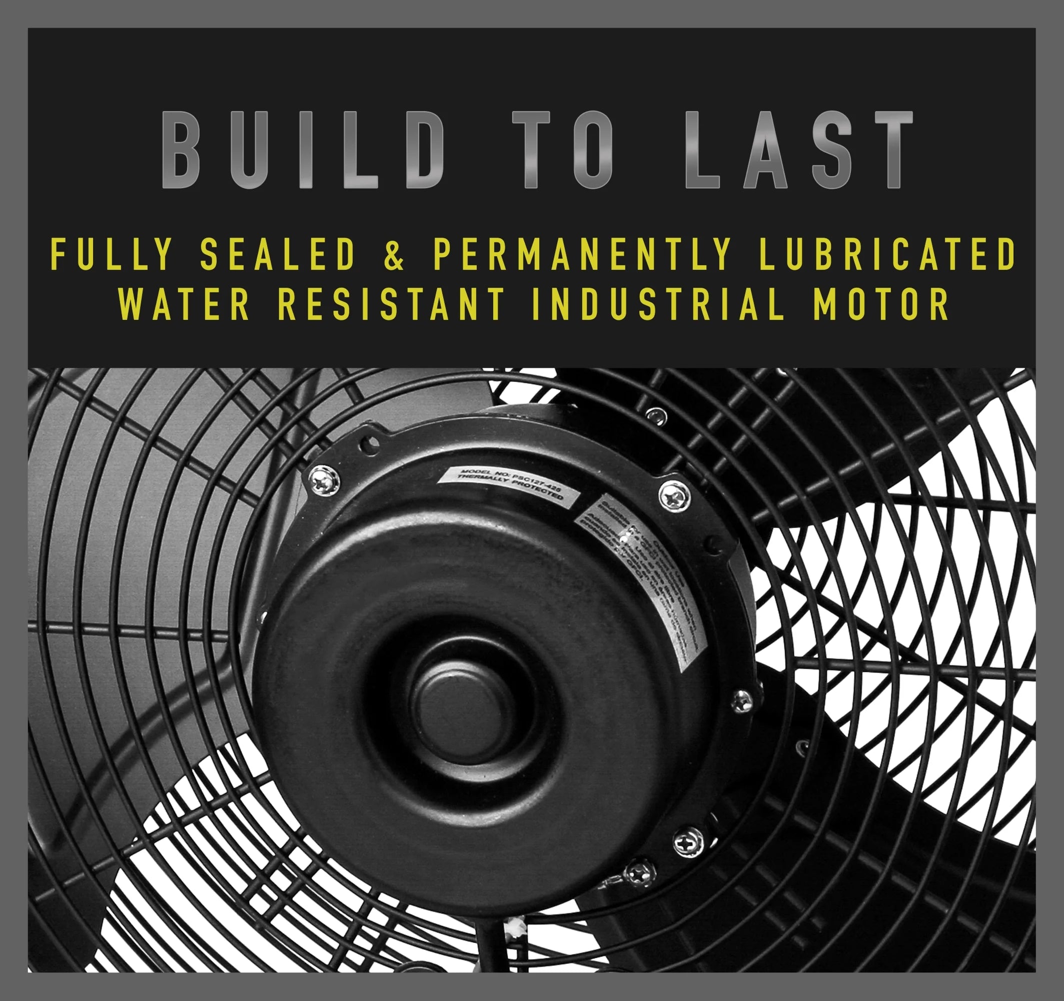 2025 Ventilador mural iLIVING de 14" con velocidad variable, resistente a la intemperie para interior/exterior, calidad industrial para veranda, invernadero, garaje, taller y rampa de carga, 2473 CFM, color negro