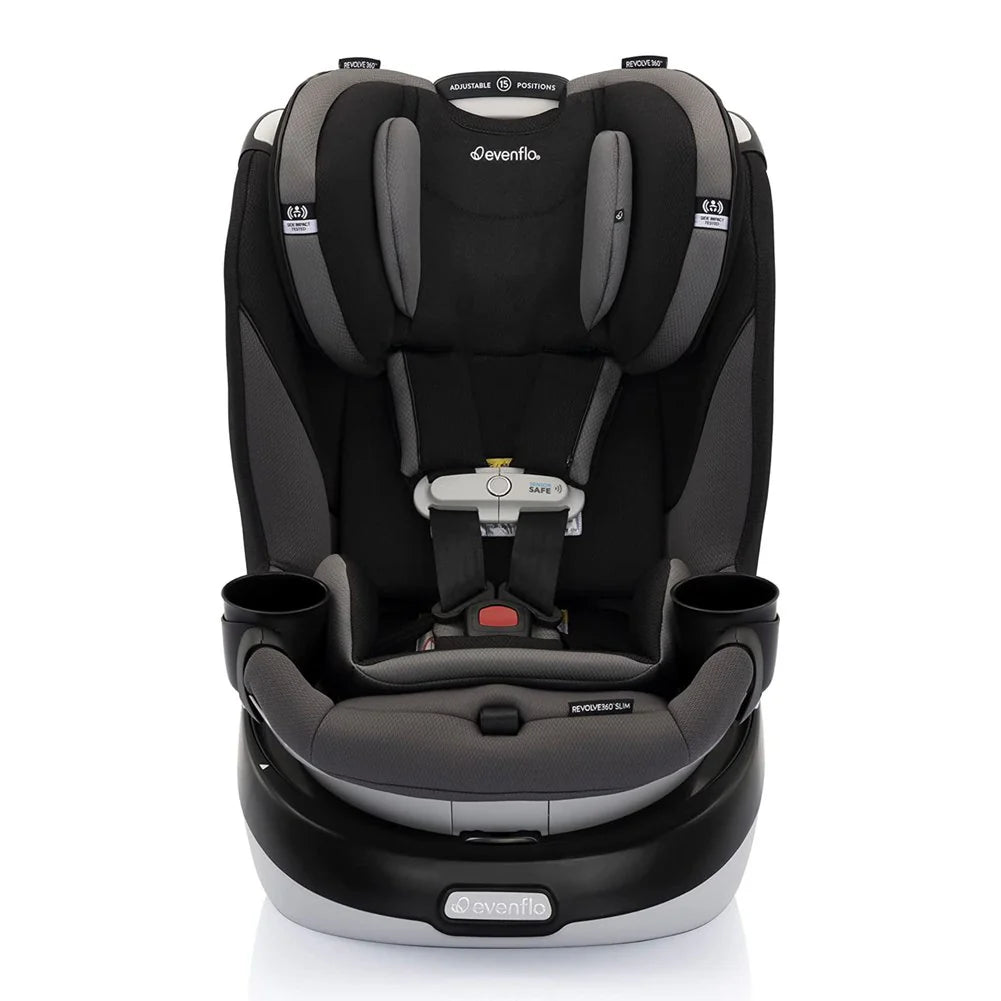 2025 Evenflo GOLD Revolve360 Slim Asiento de Coche Giratorio 2 en 1 con SensorSafe