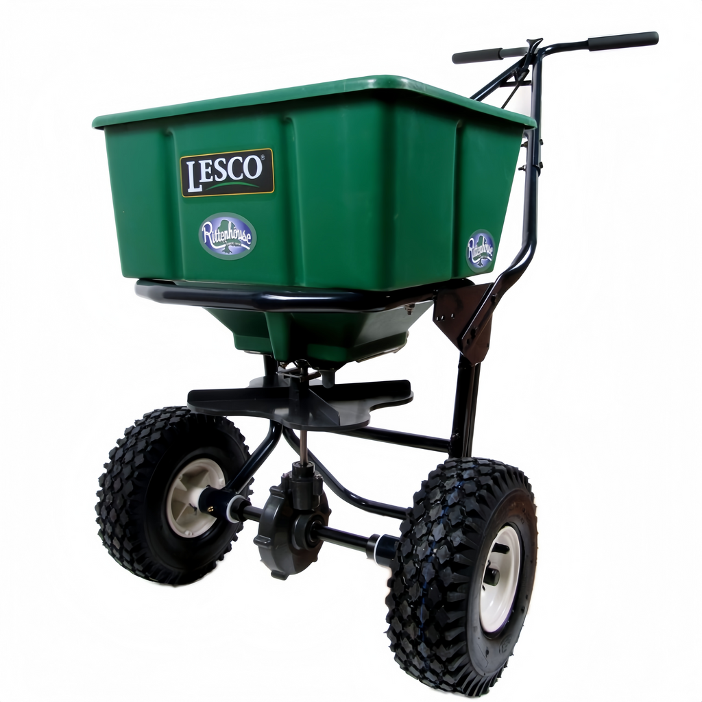 Lesco Esparcidor de Empuje de 50 lb