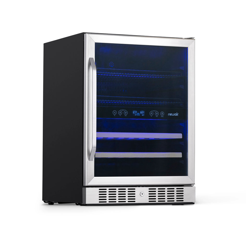 2025 Newair® Refrigerador Empotrable de Doble Zona para 70 Latas y 20 Botellas - 24"