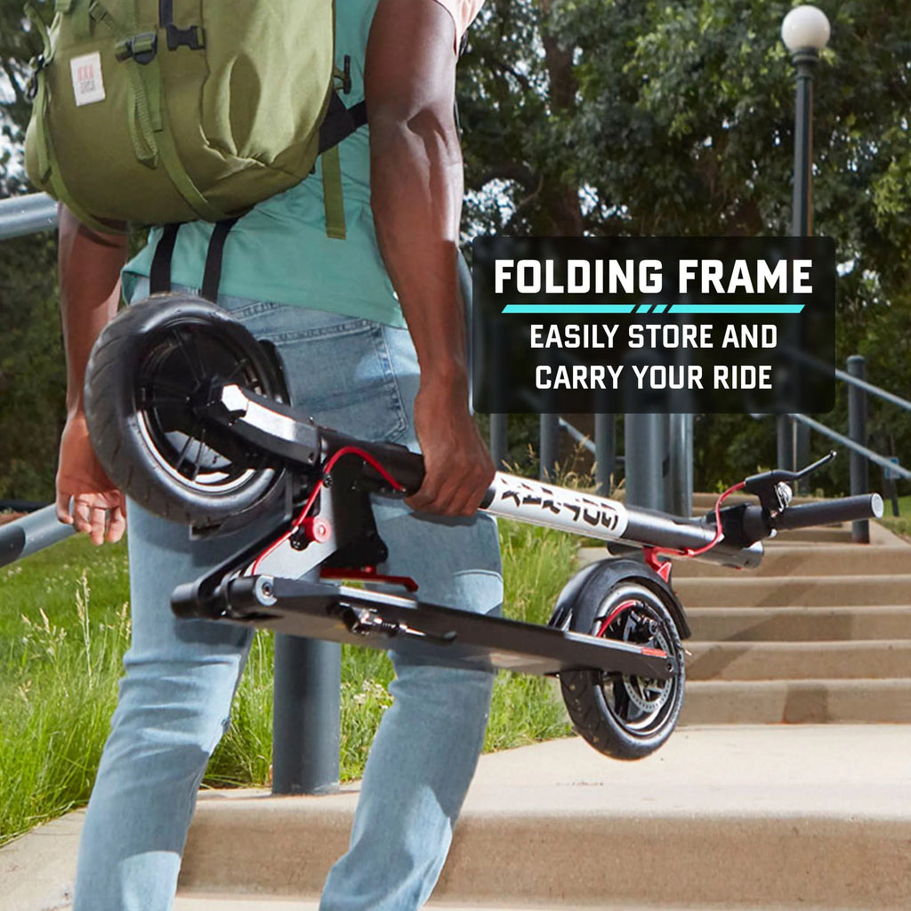 2025 Gotrax GXL V2 Patinete Eléctrico – Patinete Plegable Ligero para Desplazamientos Diarios de Adultos y Adolescentes