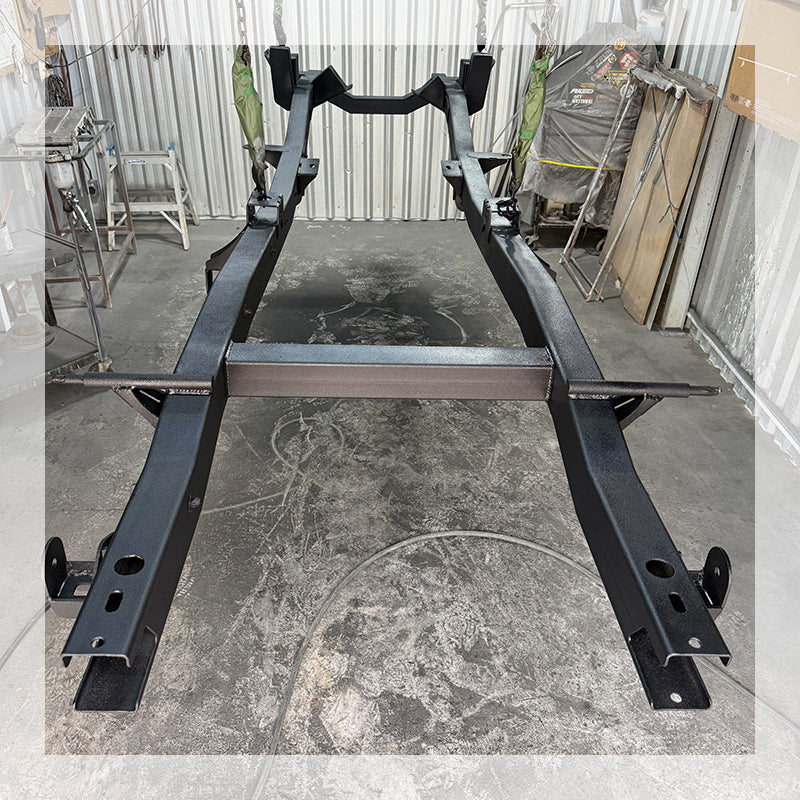 Full Steel Frame Chassis for 1966¨C1977 Classic Ford Bronco | OEM-Style Bronco Frame Replacement